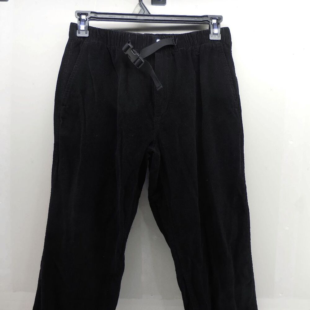 The North Face Pants Womens Medium Black Corduroy Easy Wide Leg Belted EUC - Picture 3 of 12